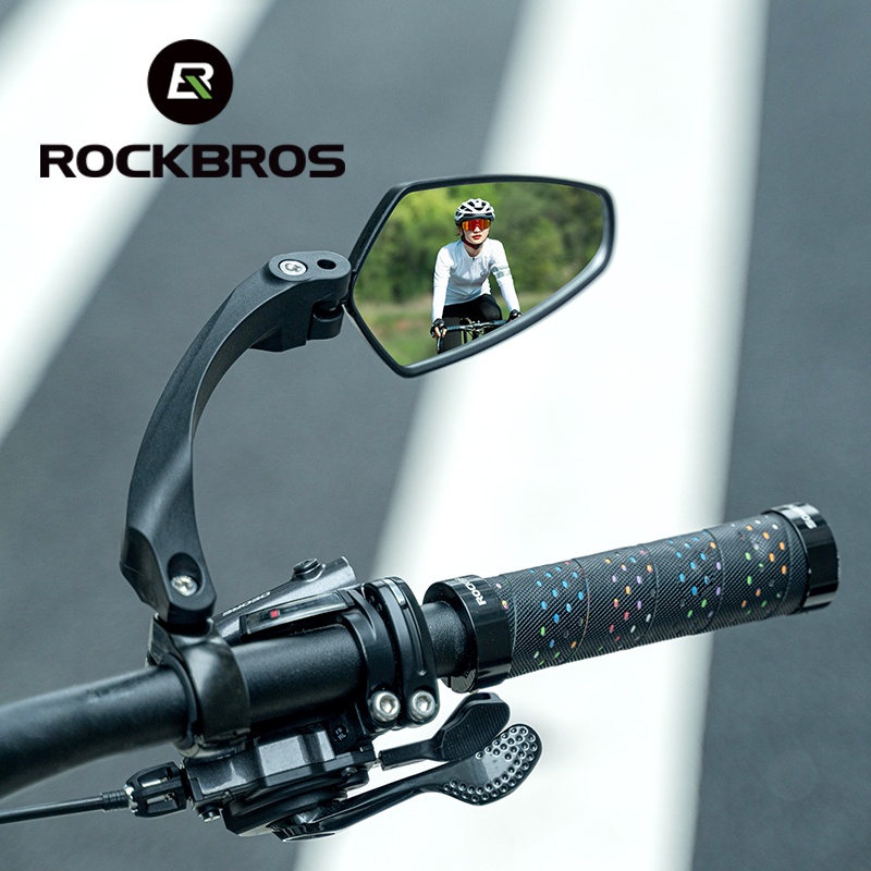 HCM Rockbros một cặp gương hậu thời trang gắn ghi đông xe đạp thể thao