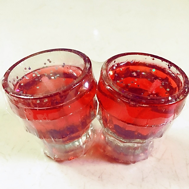 Đèn cầy ly nhỏ lấy lánh