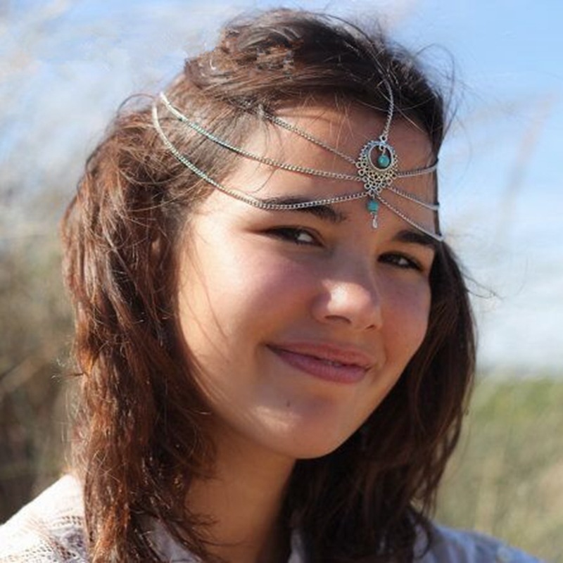 Vòng Đội Đầu Cao Cấp Headchain Phong Cách Boho Vintage