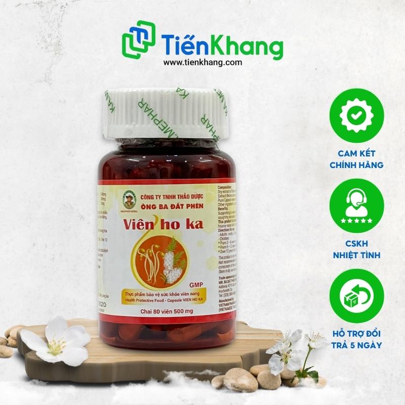 Viên Ho Ka - Viên uống giúp giảm ho, tiêu đờm