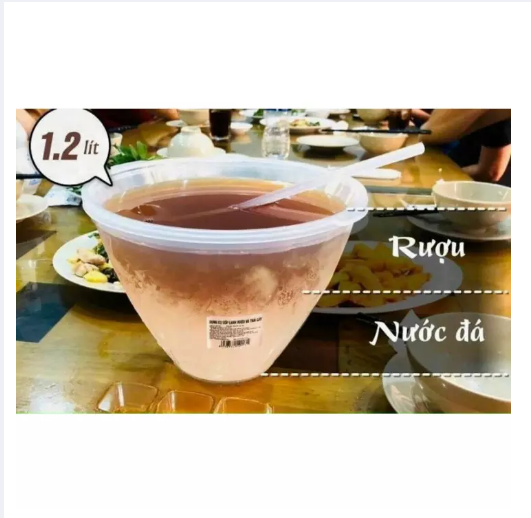 Bộ bát đựng rượu - dụng cụ ướp lạnh rượu kèm gáo múc