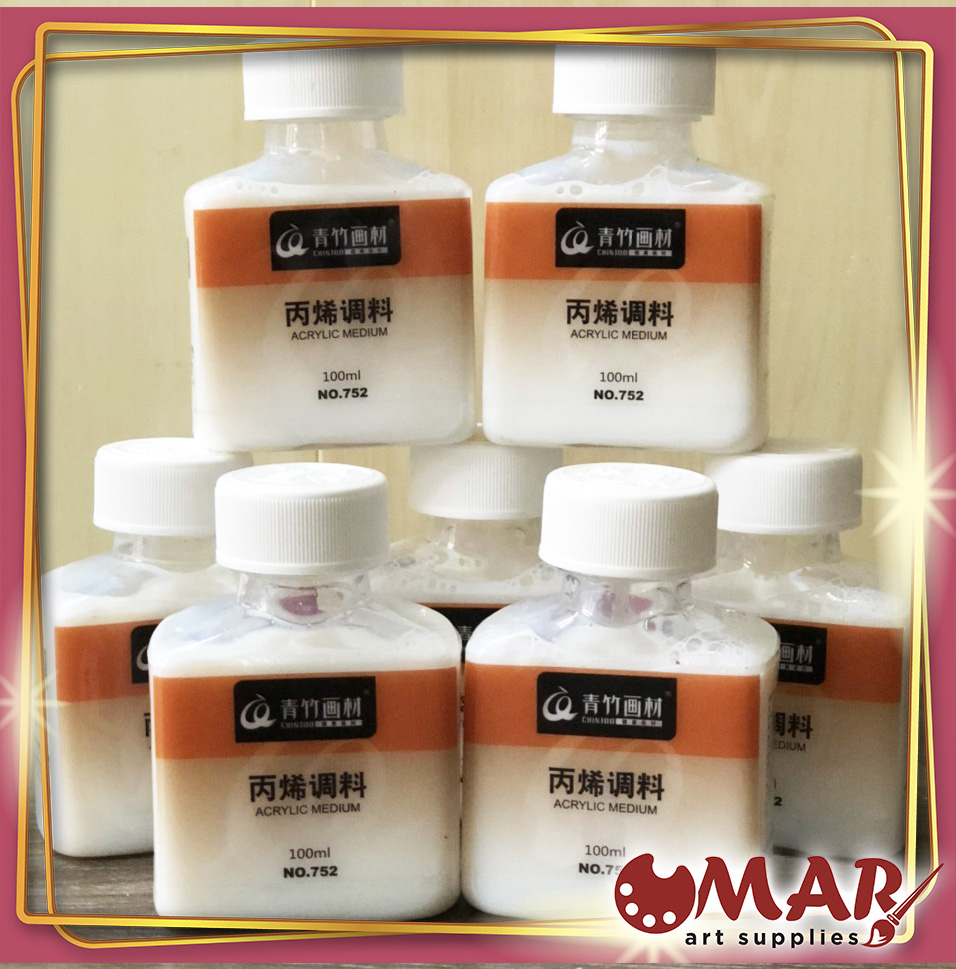 Dung Môi Pha Màu Acrylic Chinjoo, Màu Vẽ Vải 100ml