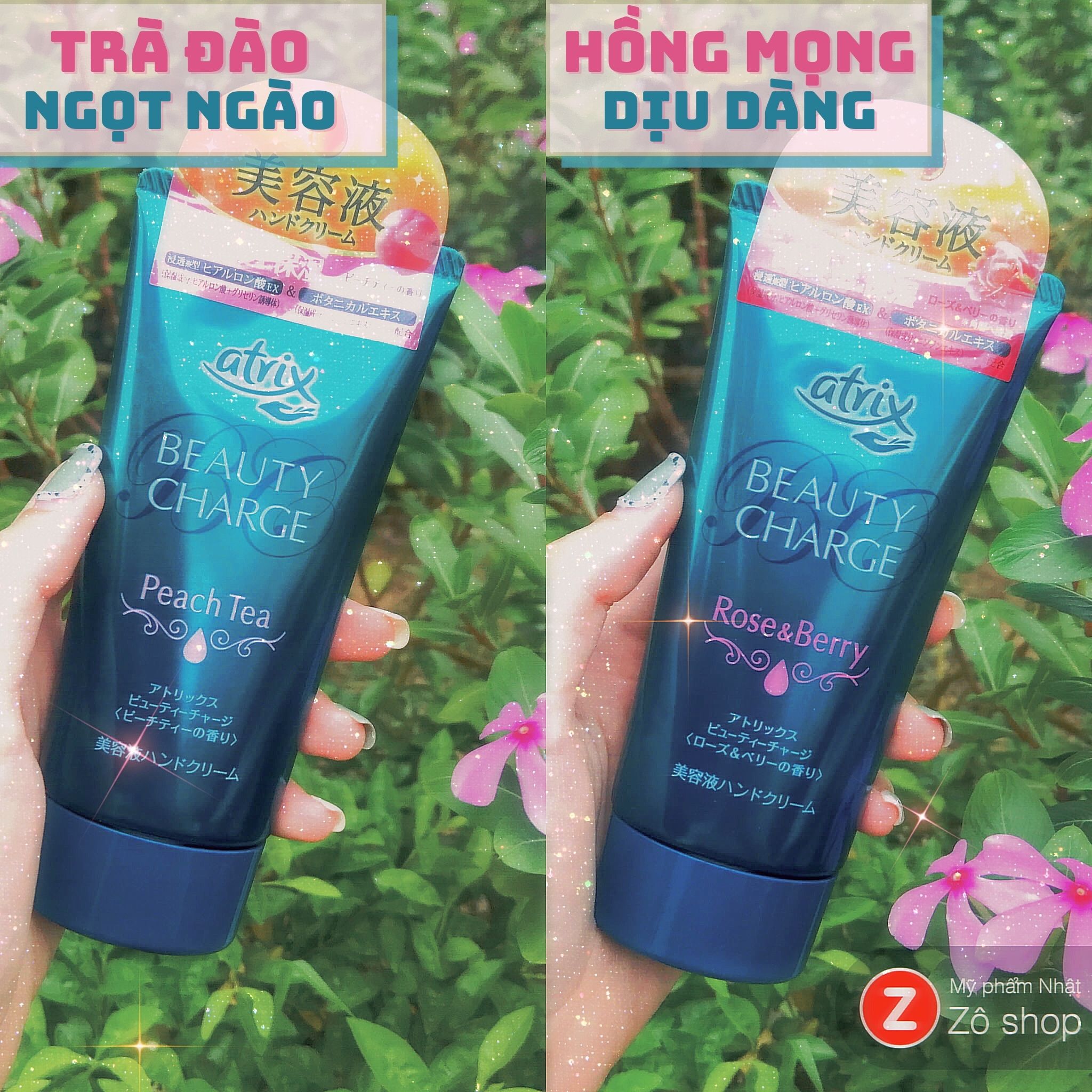 Kem tay nước hoa Atrix Beauty Charge 80g