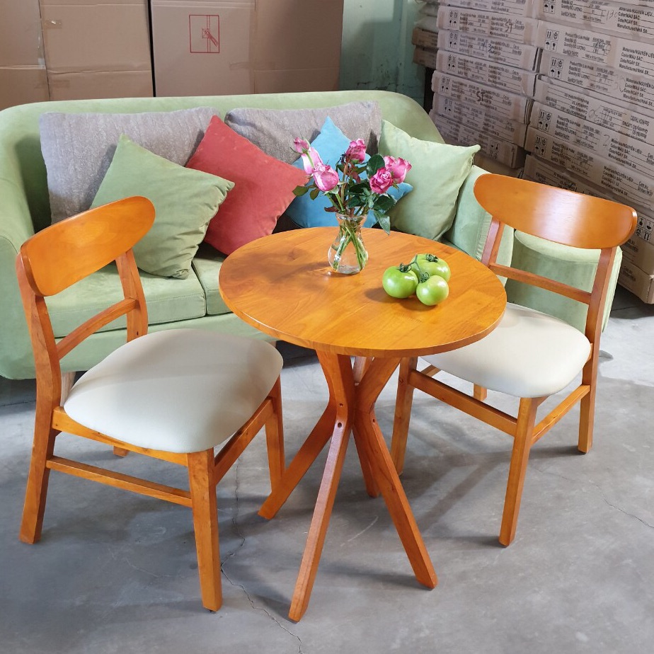 [HCM]Bộ bàn ăn Mango 2 ghế 1 bàn
