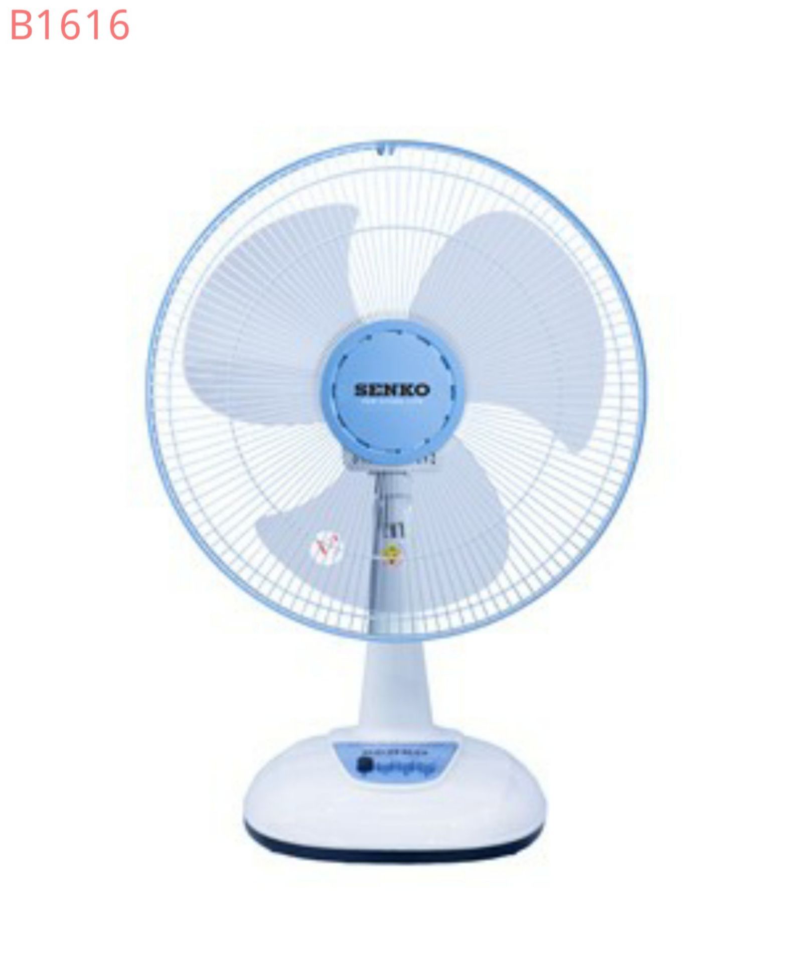 Quạt bàn senko b1616 - bh 24 tháng chính hãng