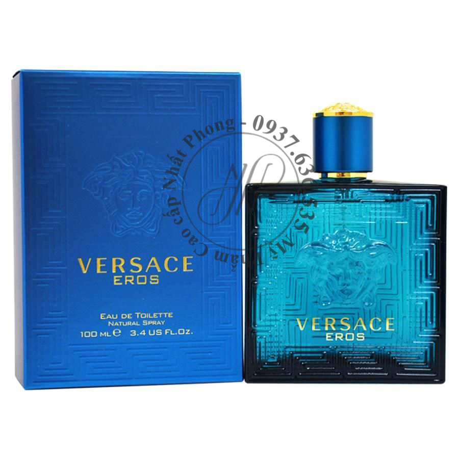 Nước hoa nam versace eros eau de toilette 100ml
