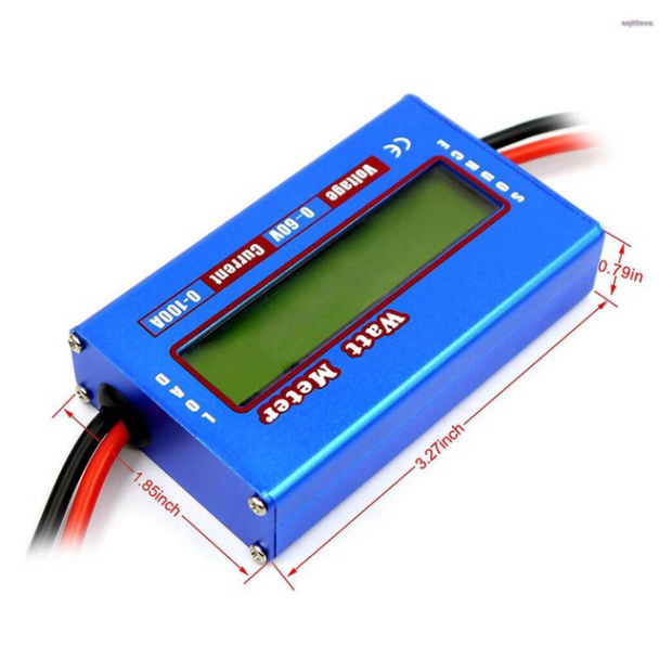 Đo công suất điện dc watt meter 100a