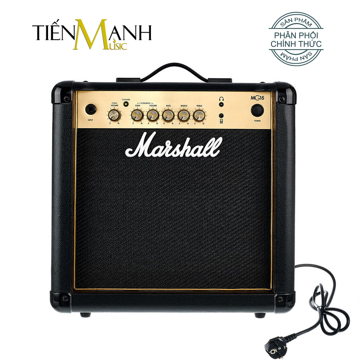 Amplifier Marshall MG15 Gold power 15W amply electric guitar combo