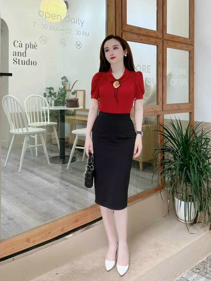 Áo công sơ thanh lịch tt44