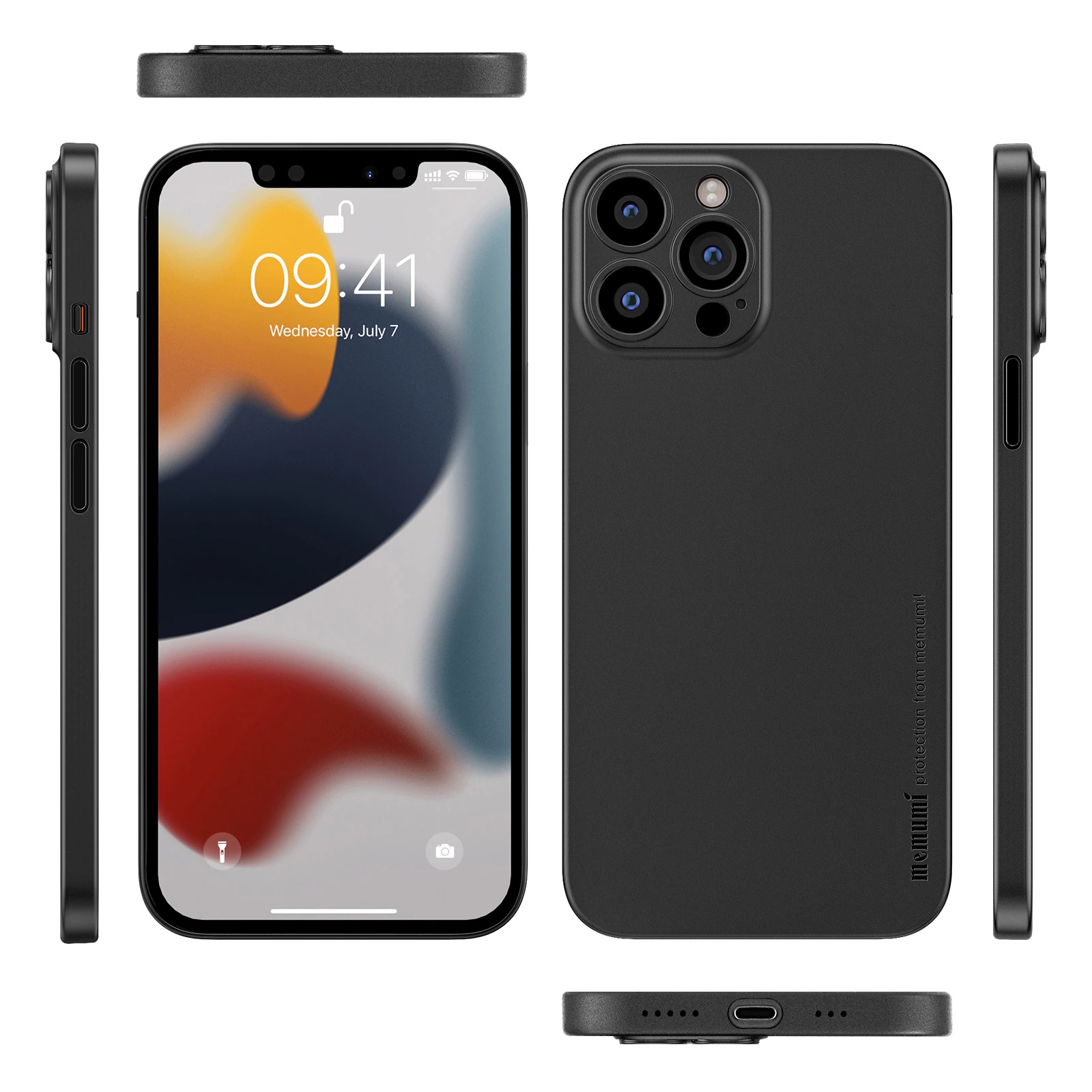 Ốp lưng Memumi chp iphone 13, 13 mini, 13 pro, 13 pro max cao cấp, siêu bền