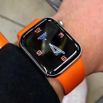 Dây Silicone Đồng Hồ Apple Watch Orange (không kèm mặt đồng hồ)