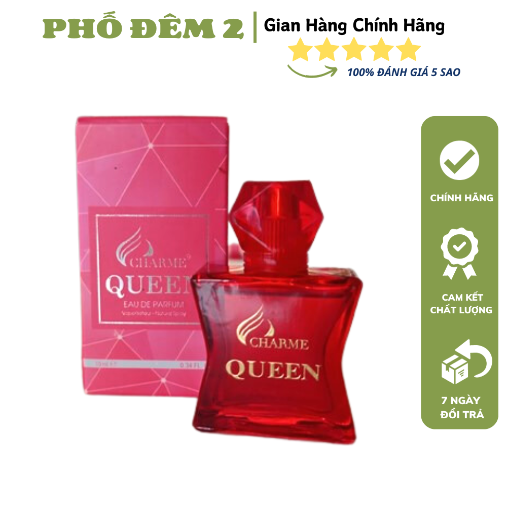 Nước hoa nữ queen mini 10ml - quyến rũ , gợi cảm