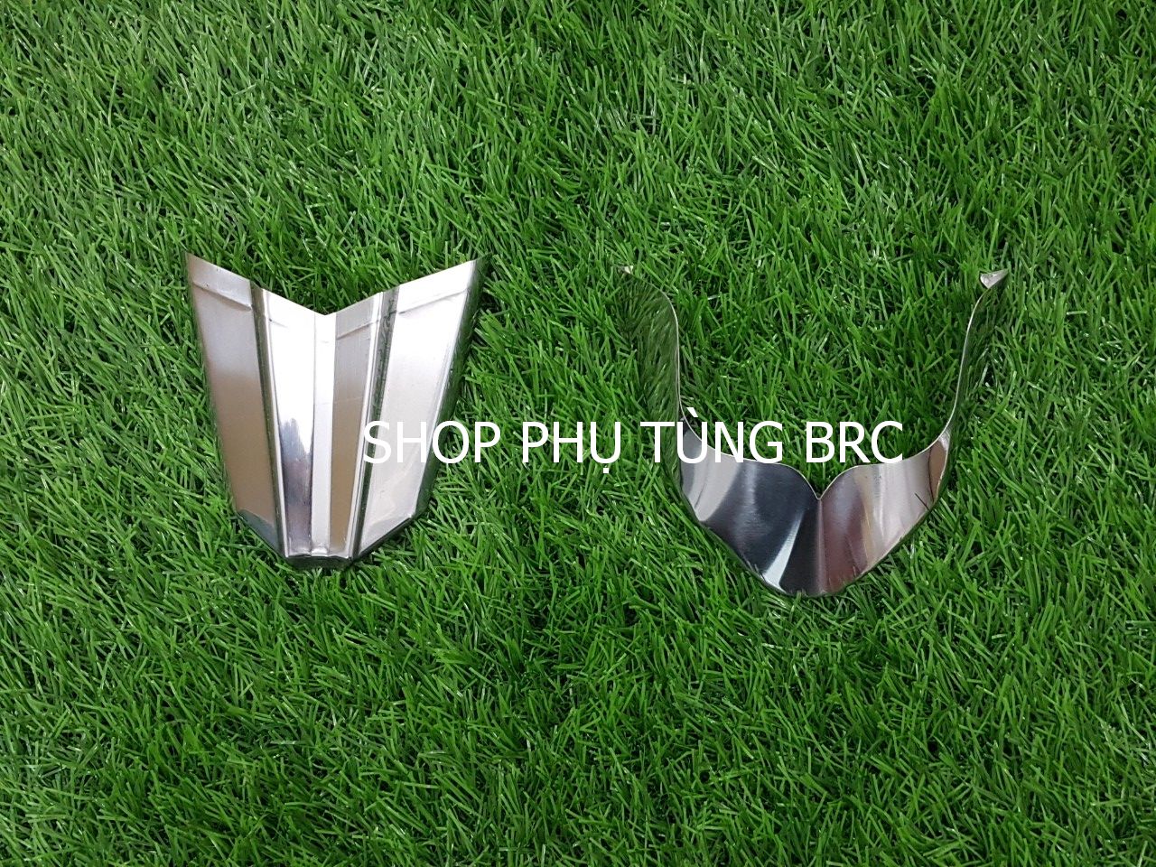 Bộ ốp mỏ dè inox trước sau xe vario 2018 trở lên