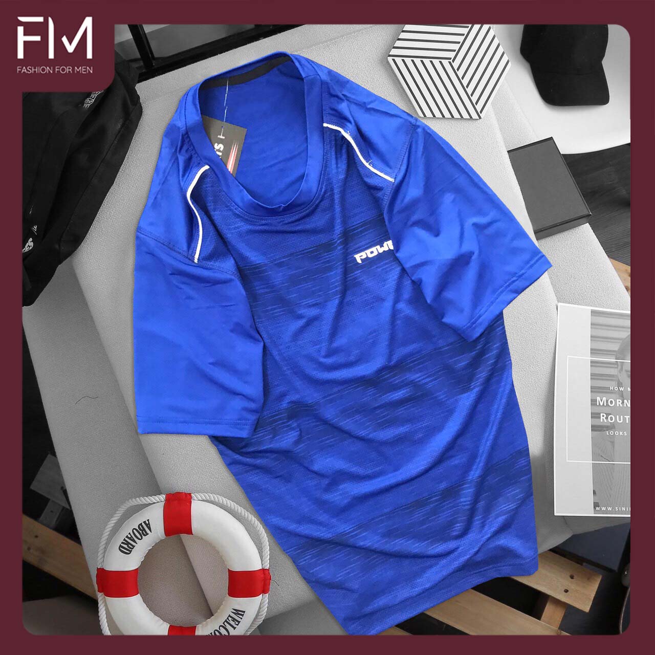 [OUTLET] Áo thun thể thao nam form rộng Power năng động cá tính – FORMEN SHOP – FMPS134