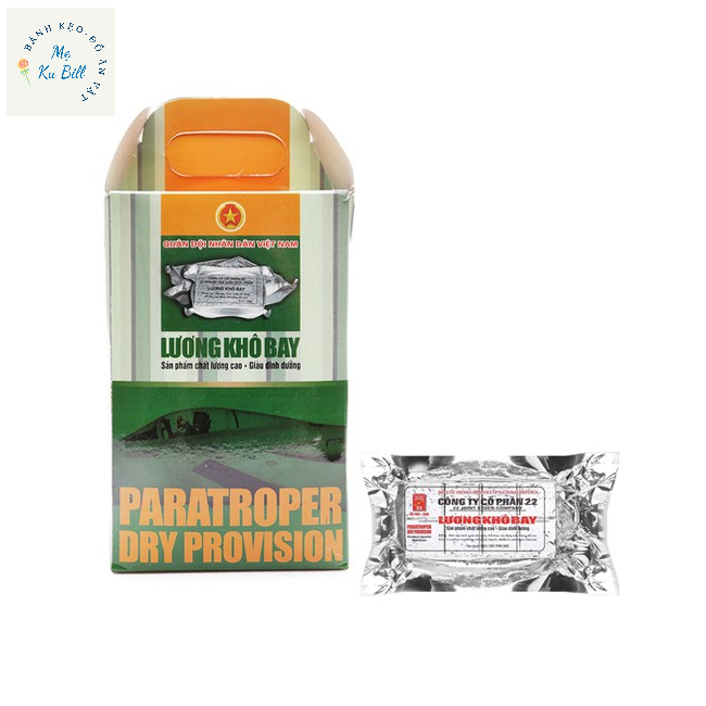 Lương khô Bay 100g/chiếc, #luongkhoquandoi - Cty Cổ phần 22