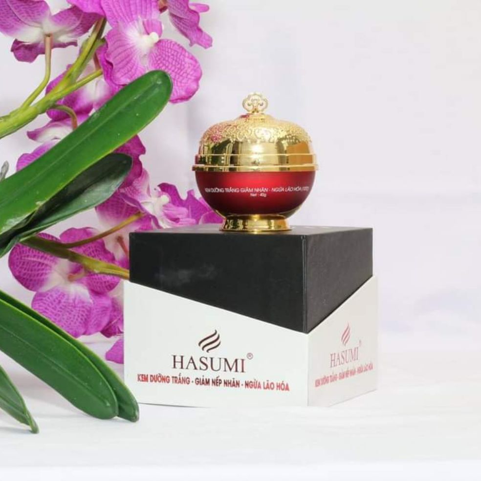 Kem Hasumi dưỡng trắng giảm nếp nhăn ngừa lão hóa 40g (10TD)