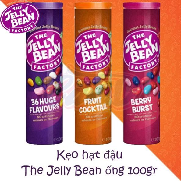 [Hàng Nhập khẩu - xả mạnh] 04 lon kẹo trái cây vị tự nhiên Jelly Bean Fruit (100gr lon - hsd 5 2022) 1