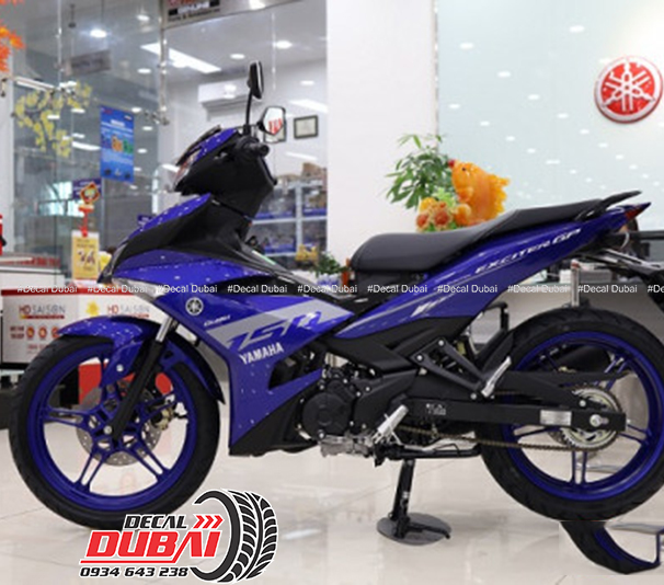 Tem Rời Exciter 150 Xanh Bạc Zin