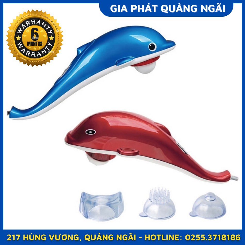 Máy massage cá heo cầm tay unicare ucl-2002e dolphin massager