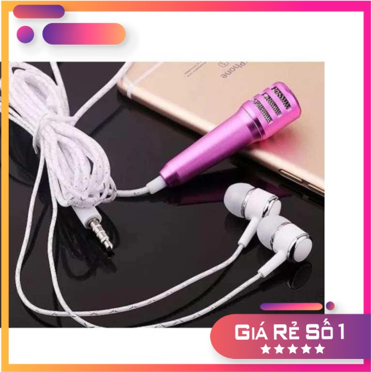 Micro mini hát Karaoke trên điện thoại