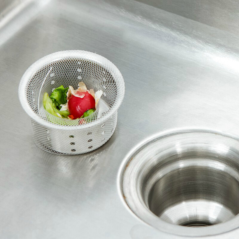 Set 30 túi lọc rác bồn rửa chén, nắp cống 30b501c