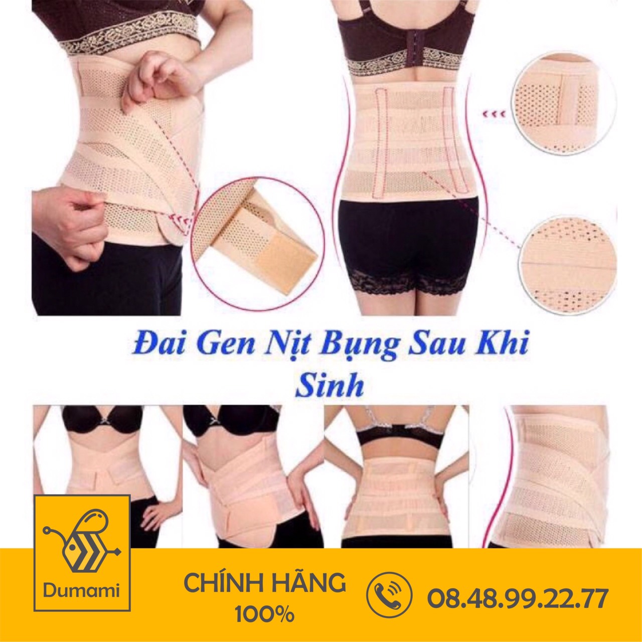 Đai gen nịt bụng sau khi sinh