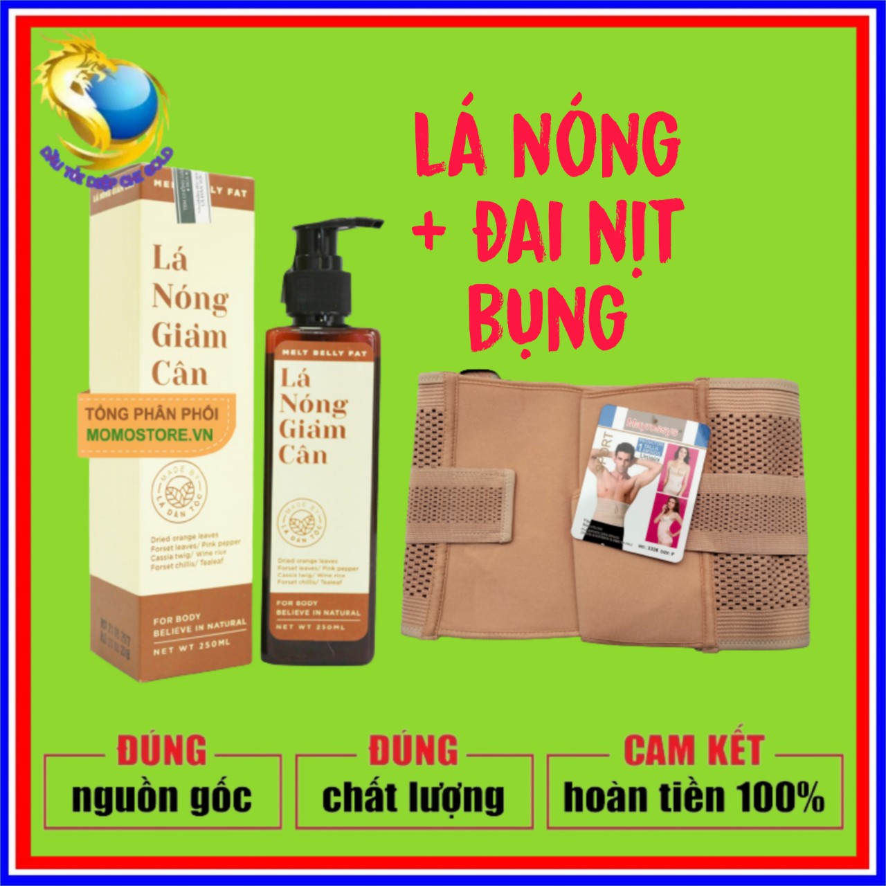 Tinh dầu lá nóng giảm cân, giảm mỡ bụng