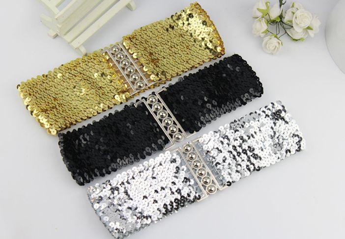 Đai váy Belt co giãn Nịt nữ - Vảy cá BẢN TO 7cm
