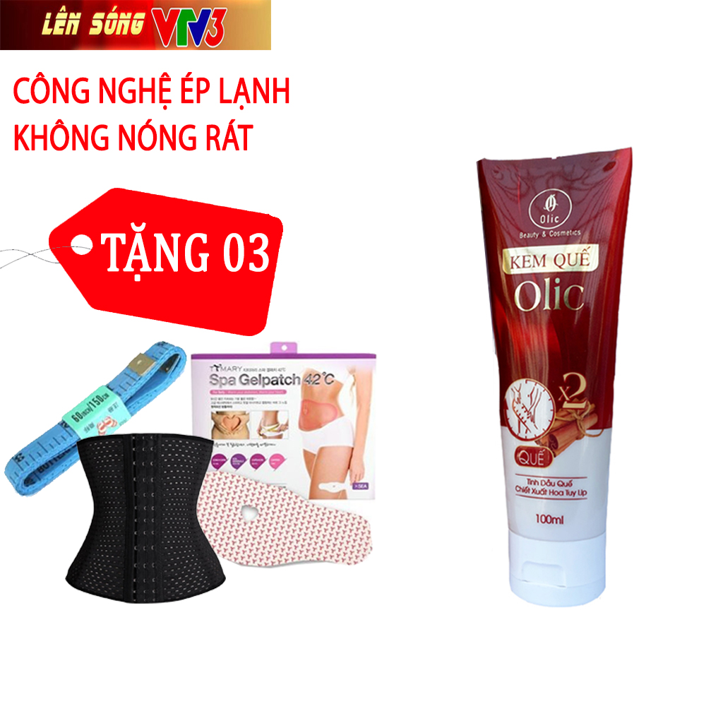 Kem giảm mỡ bụng hiệu quả - gel tan mỡ olic