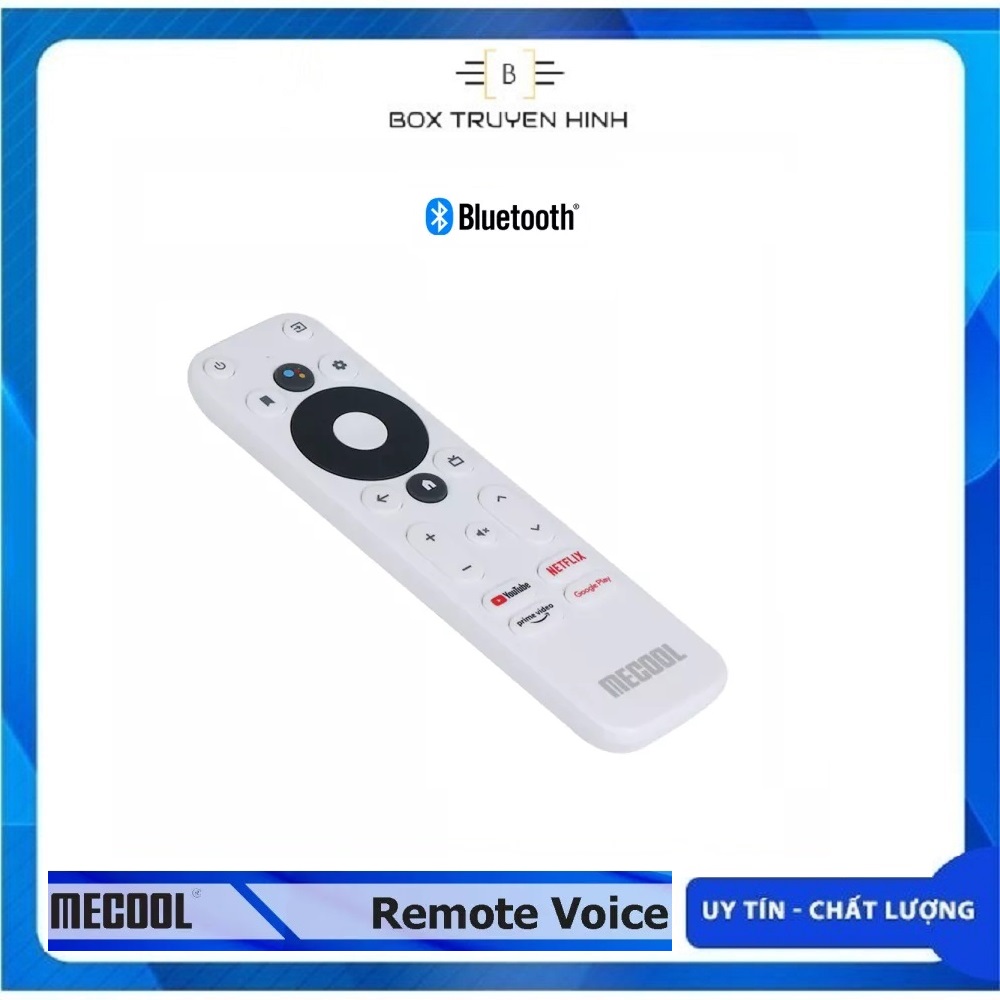 Điều khiển Bluetooth Voice giọng nói chính hãng MECOOL Android box tương thích KM2, KM2 Plus, Onn 4K