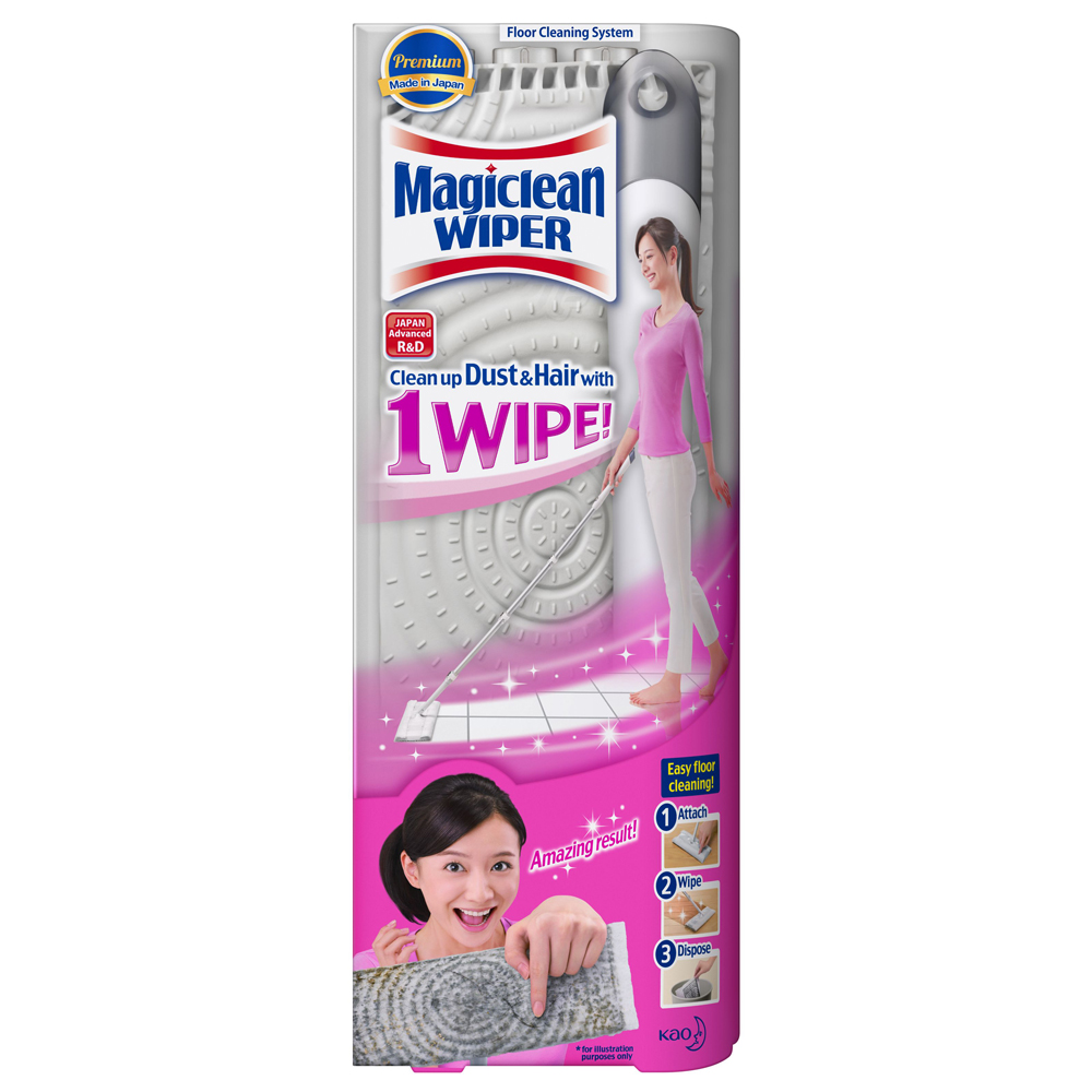 Bộ lau sàn magiclean wiper wipe & mop