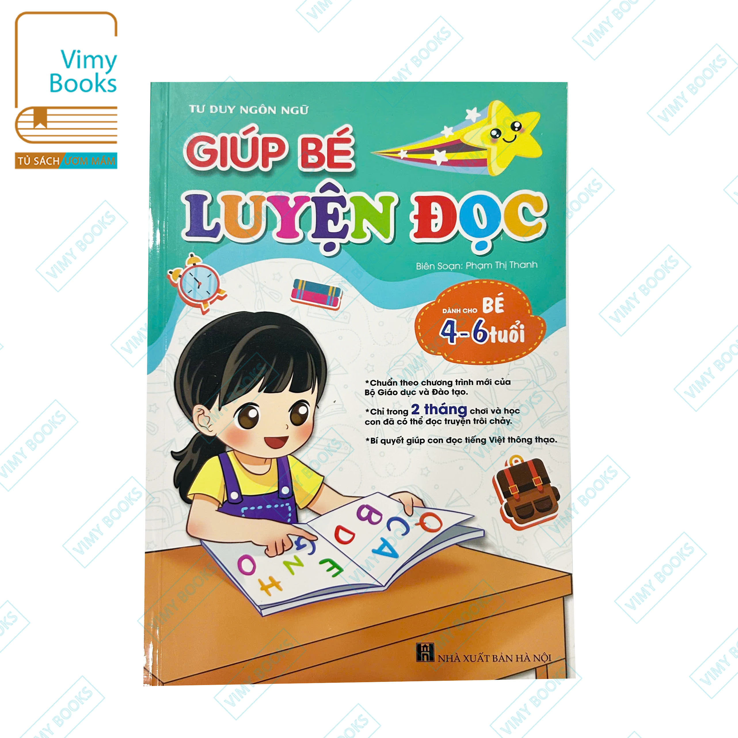 Sách - Giúp Bé Luyện Đọc - Tư Duy Ngôn Ngữ - Chuẩn Theo CT Mới Của BGDĐT - Dành Cho Bé 4-6 Tuổi