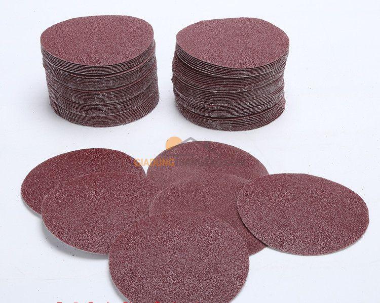 Bộ 100 giấy chà nhám mài bóng, đánh bóng tròn 2 inch