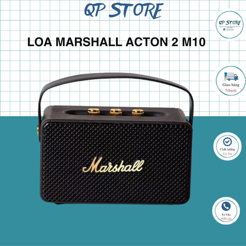 Loa bluetooth marshall acton 2. loa marshall m10 phiên bản mới nhất, thiết kế cực đẹp, pin trâu, dễ sử dụng