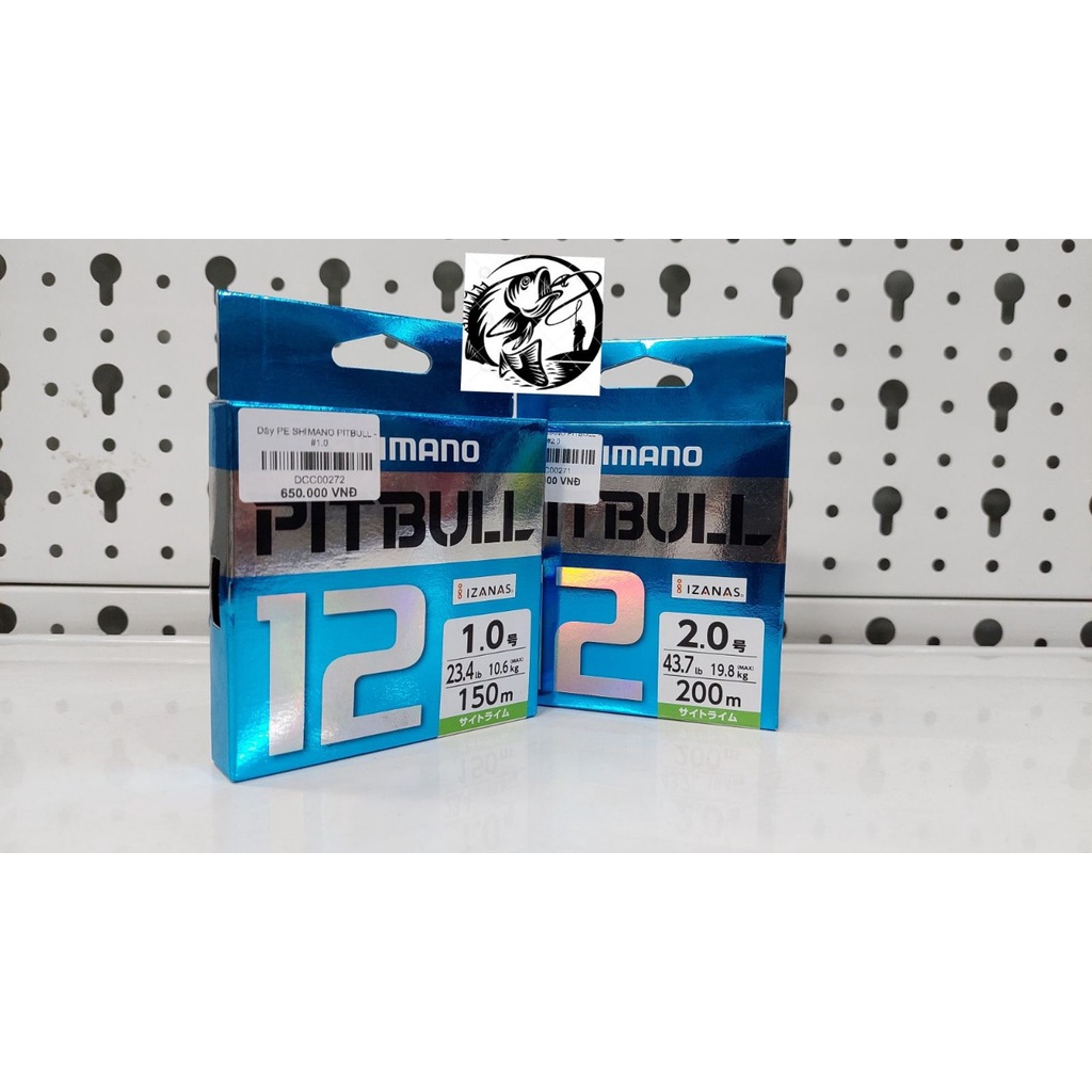 Dây pe shimano pitbull 12