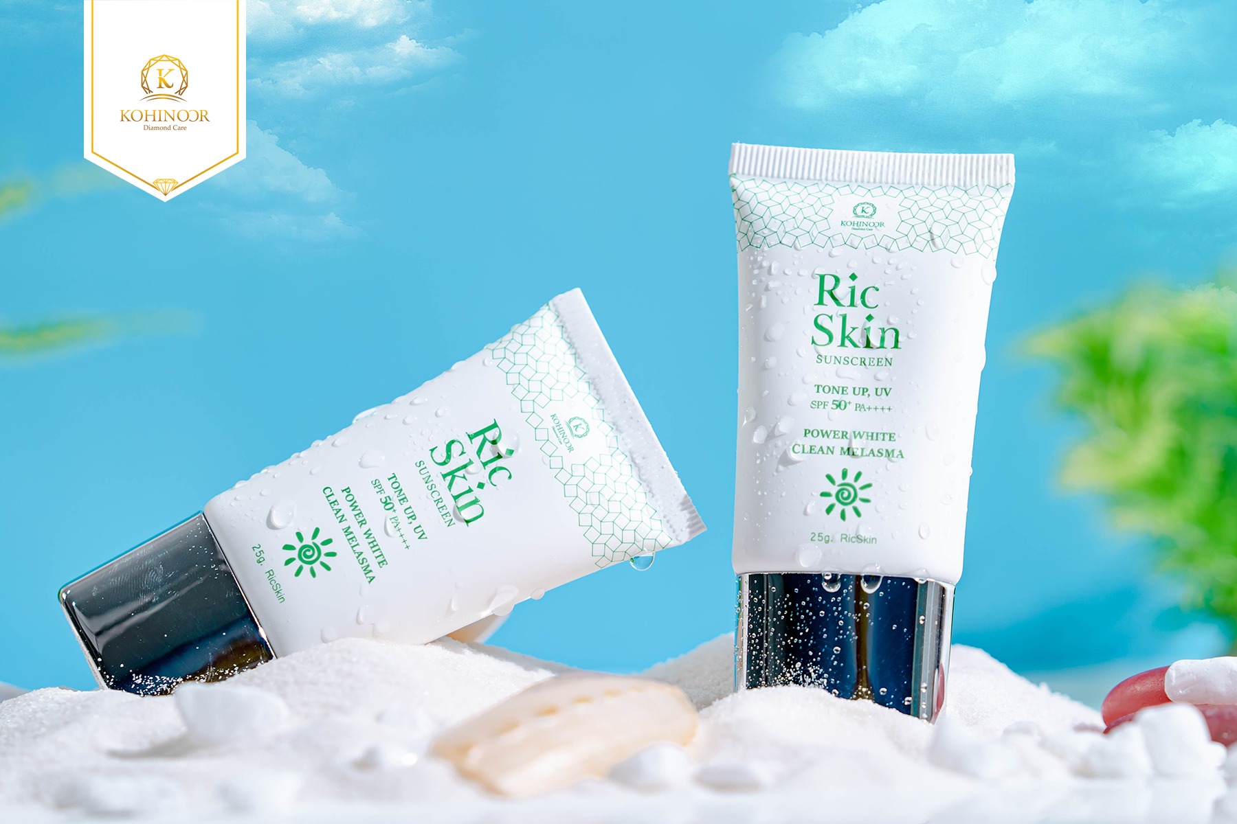 Kem chống nắng Ric Skin Sun Screen Kohinoor 25g
