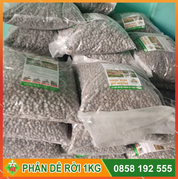 Phân dê bón lan, bón hồng combo 10 túi 1kg
