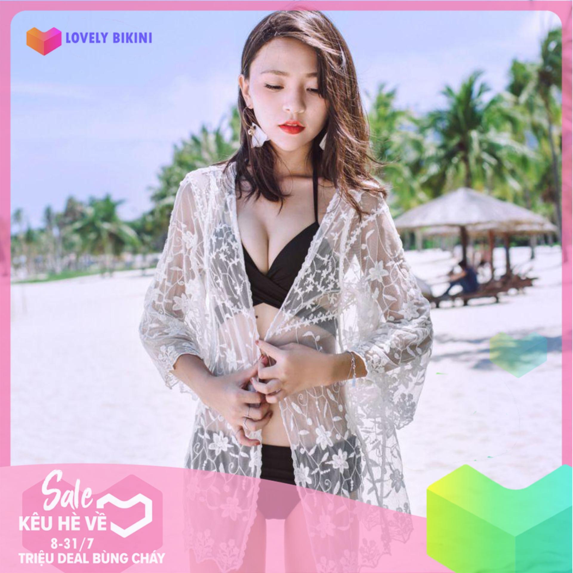 Áo khoát lưới đi biển siêu hót 2019
