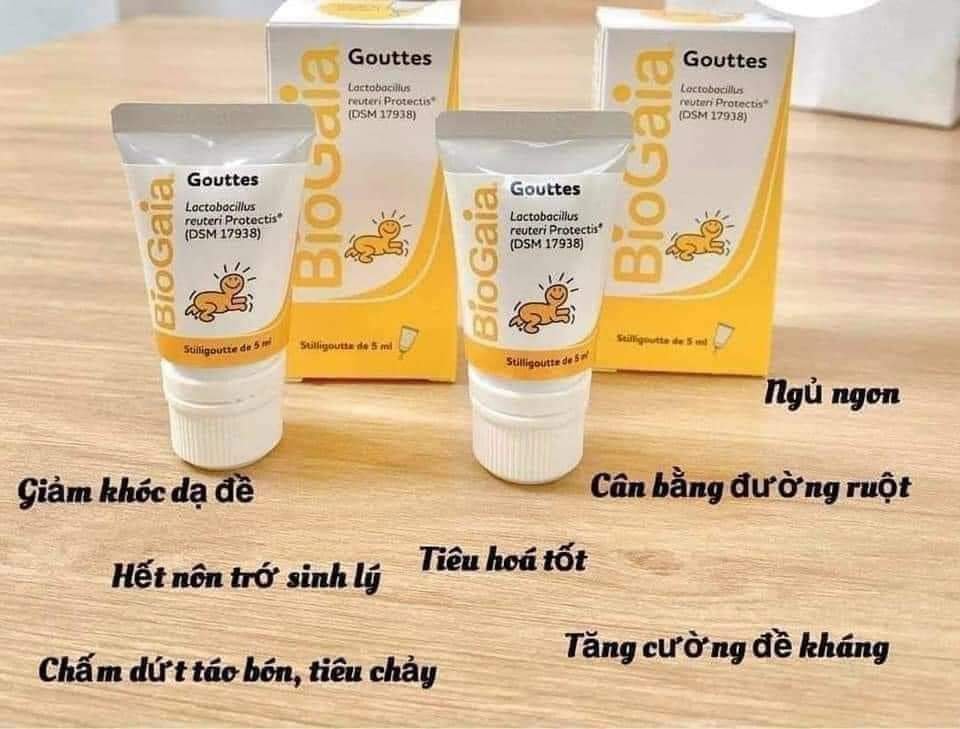 Men vi sinh biogaia pháp - tuýp 5ml