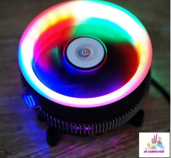 Quạt tản nhiệt cpu needmax s6 led rgb đa năng dùng cho socket 775/1155/1156/amd -quạt tản nhiệt cpu s6
