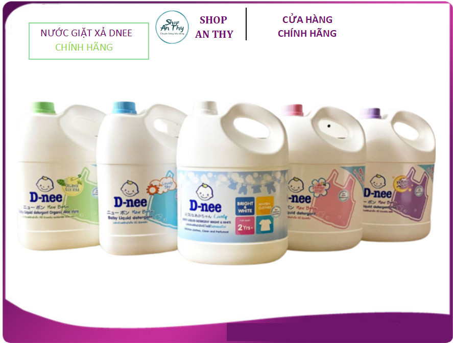 Nước giặt Dnee hàng nhập khẩu chính hãng 100% từ Thái Lan