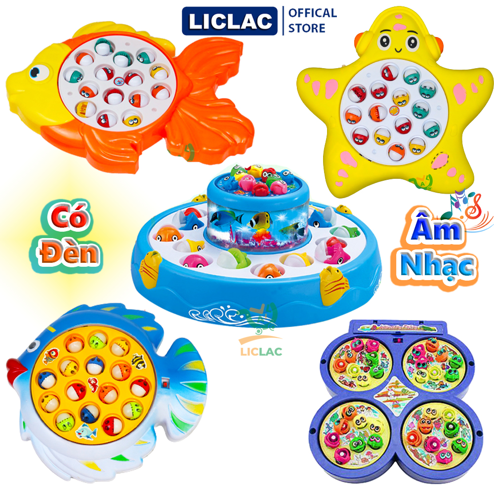 fishing toy set with lights and music for baby