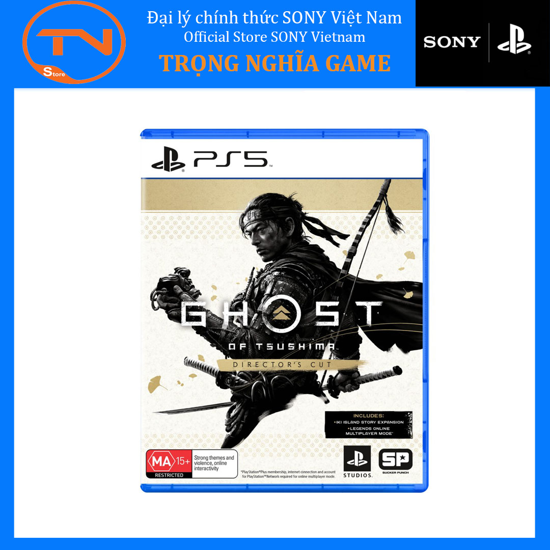 Đĩa game ps5 - ghost of tsushima director cut hệ us