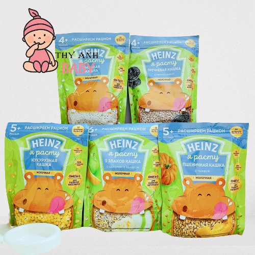 Bột ăn dặm heinz nga cho bé 4/6m+
