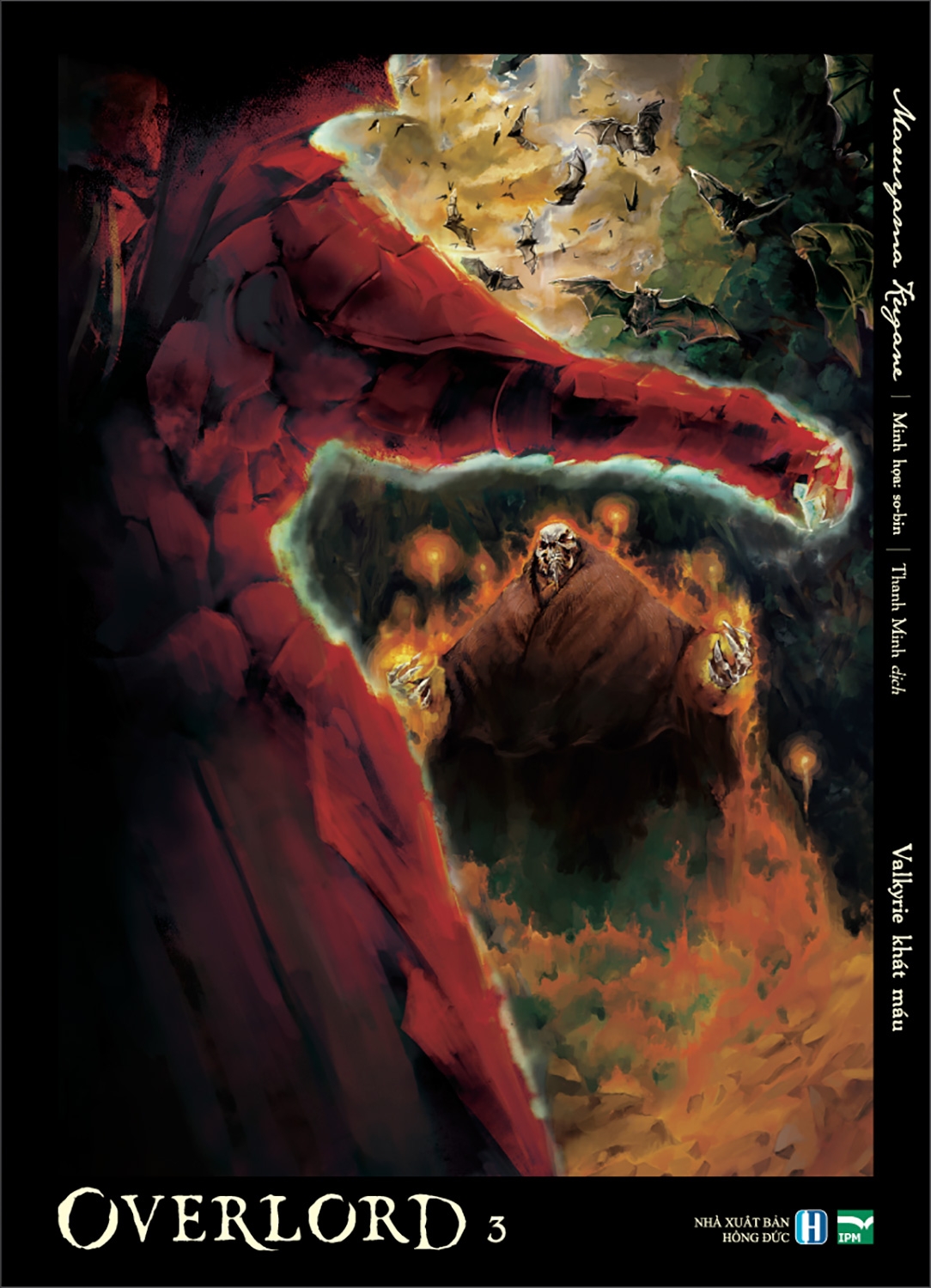 Fahasa - overlord - tập 3: valkyrie khát máu - tặng kèm thẻ bài nhân vật