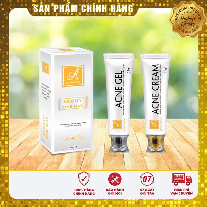 [Chính Hãng] Bộ ngừa mụn, kem ngừa mụn acne cream A cosmetic Phương Anh