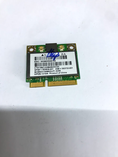 Card wifi laptop hp g72 cq72, hp g56 model bcm94313hmg2lp1