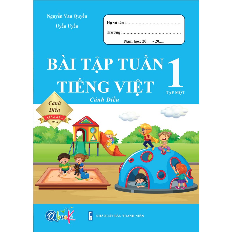Combo Trọn Bộ 8 Quyển Sách Cánh Diều Cho Học Sinh Lớp 1 - Đề Kiểm Tra Và Bài Tập Tuần 2 Môn Toán và Tiếng Việt QBooks
