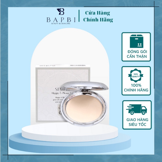 Phấn Phủ Geo Trắng Sempre Happy & Please Pact