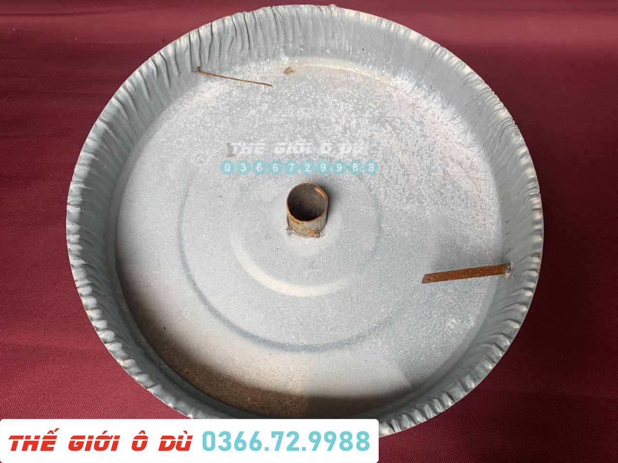 Chân đế chưa bê tông ô chính tâm